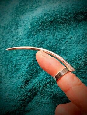 🐅Extra-long claw ring Sterling Silver 925 - Middle knuckle 4 US